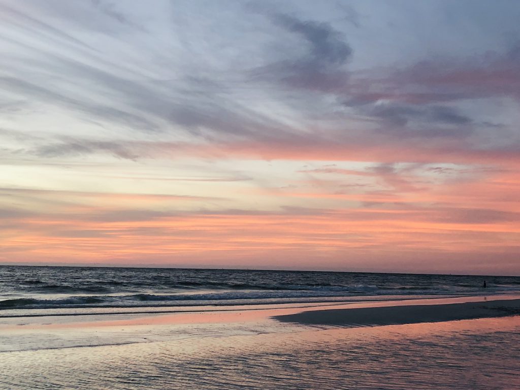 holiday sunsets on Anna Maria Island
